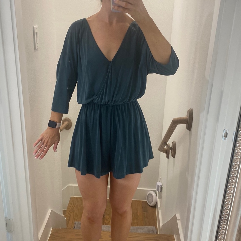 Lush romper.
Teal. Small.
Like new, only worn once.